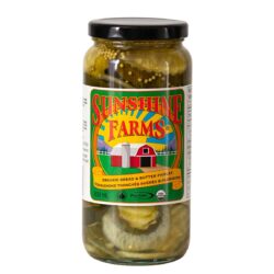Organic bread & butter pickles