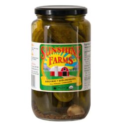 organic whole dill pickles